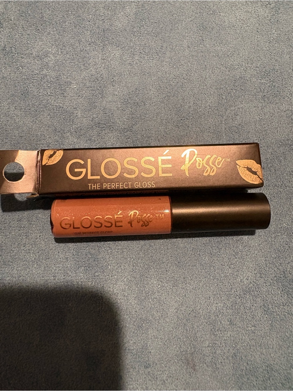 Belle Beauty by Kim Gravel Glosse Posse Lip Gloss Hunny Chile NIB